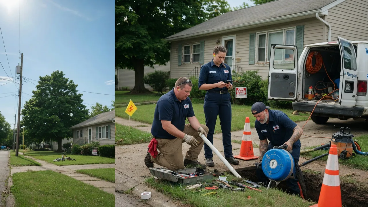 Sewer Line Repair in New Park, PA near me